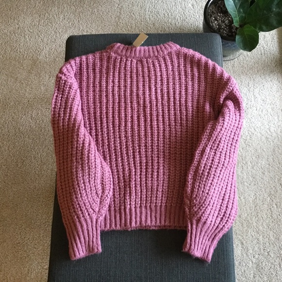 Belle Du Jour Blushing Cable Knit Sweater - Picture 4 of 5